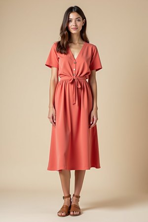 robe corail