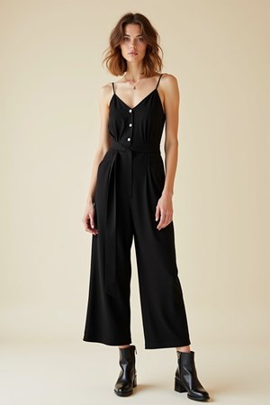 Combinaison pantalon noir