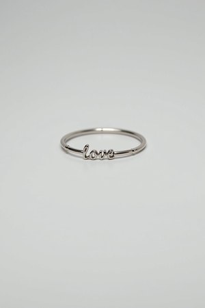 Bracelet Love couleur argent