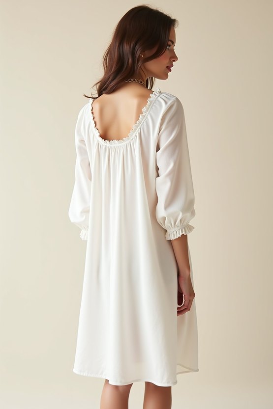 top bohème blanc