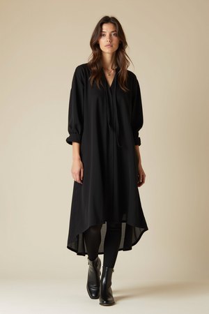 Tunique bohème chic noire