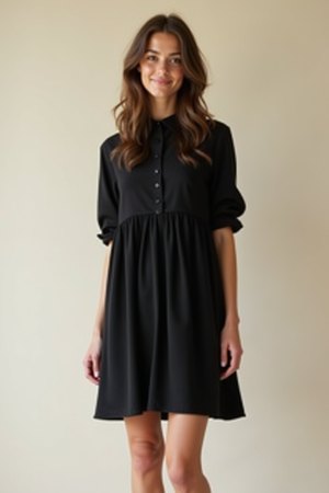 Tunique robe noire