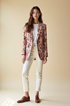 blazer fleuri femme