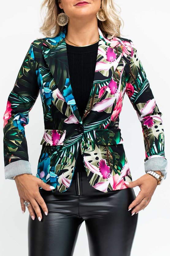 blazer noir femme