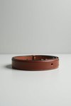 ceinture en cuir marron