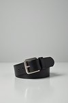 ceinture en cuir noir