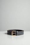 ceinture cuir grise