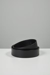 ceinture en cuir noir