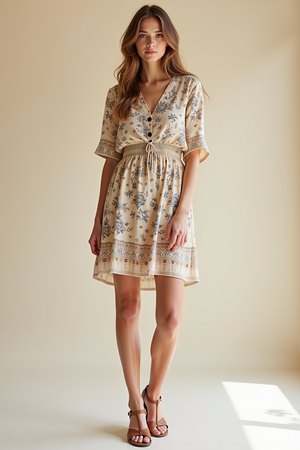 robe imprimée femme