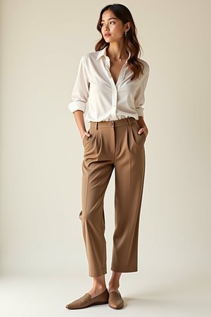 pantalon slim femme